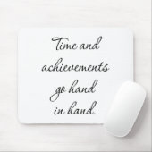 時間と実績マウスパッド マウスパッド (マウス)