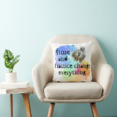 時間と実践の勇気付けられる クッション (椅子)