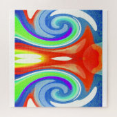 時間と潮流の芸術の精神 ジグソーパズル (横)