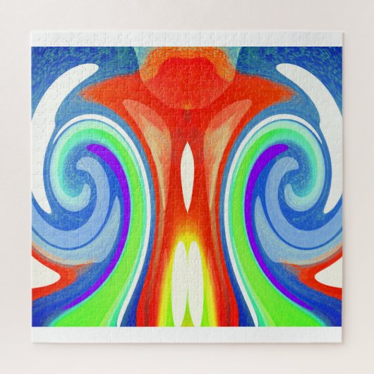 時間と潮流の芸術の精神 ジグソーパズル (縦)