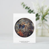 時間と真実の寓話By Nicolas Poussin ポストカード (スタンド正面)