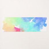 時間と練習は全てを変えるやる気を起こさせる ヨガマット (裏面(横))