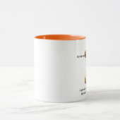 時間についての中国のな諺を用いるマグ マグカップ (中央)