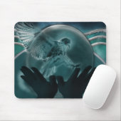 時間に凍っていられている マウスパッド (マウス)