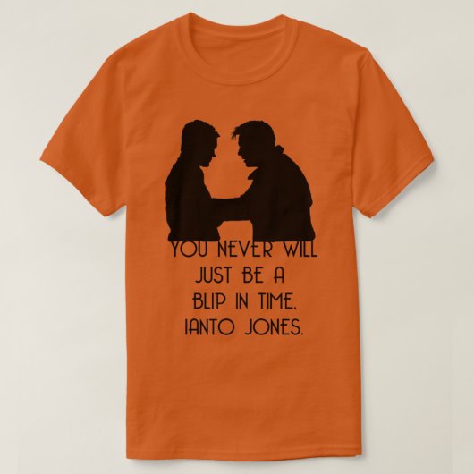 時間に合う Tシャツ (デザイン正面)