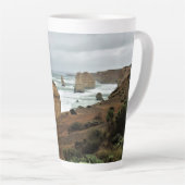 時間に対する波 – 素晴らし海路 カフェラテマグ (右アングル)