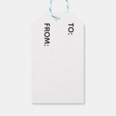 時間に対する波 – 素晴らし海路 ギフトタグ (裏面)