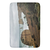 時間に対する波 – 素晴らし海路 バスマット (正面縦)