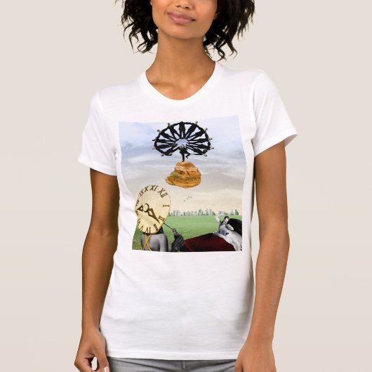 時間に従わない Tシャツ (正面)