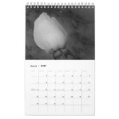 時間に背部2015ばら色のカレンダー- カレンダー (3月 2027)