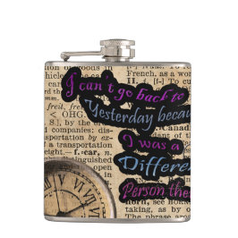 時間に走行する不思議の国のアリス フラスク