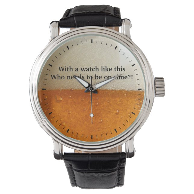 時間に間に合う必要のある時計を持って 腕時計 (正面)
