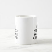 時間のくもの巣 コーヒーマグカップ (中央)