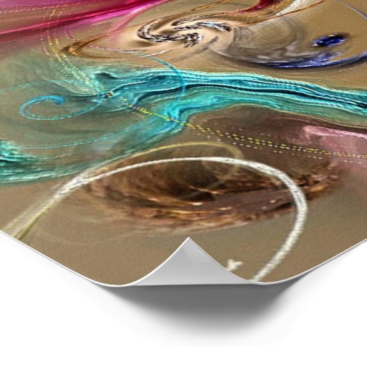 時間のしわ ポスター (角)