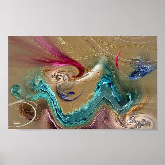 時間のしわ ポスター (正面)