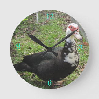 時間のちょうどQwack ラウンド壁時計