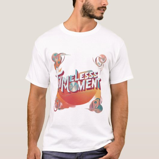 時間のない瞬間 Tシャツ (正面)