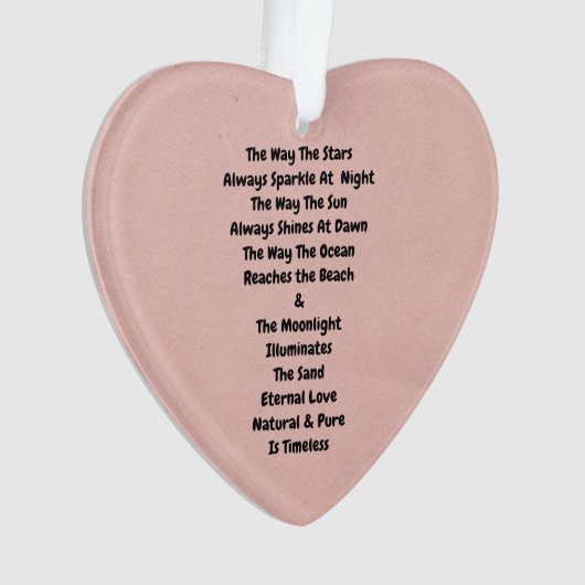 時間のない オーナメント (正面)