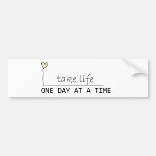 時間のの1日 バンパーステッカー