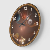 時間のゆがみ ラージ壁時計 (傾斜)