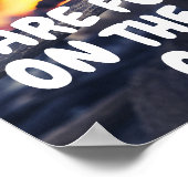 時間のアンビルに偽造された言葉 ポスター (角)