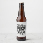 時間のインスピレーションを受ける価値のあるもの ビールラベル (正面)