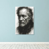 時間のエコー – 長老のレジリシ静かョン キャンバスプリント (インサイチュ (ウッドフロア))