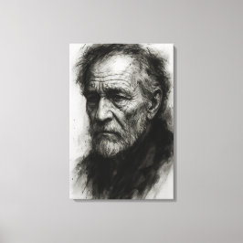 時間のエコー – 長老のレジリシ静かョン キャンバスプリント