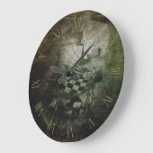 時間のスパイラル ラージ壁時計 (傾斜)