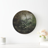 時間のスパイラル ラージ壁時計 (ホーム)