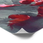 時間のスレッド ポスター (角)