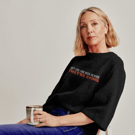 時間のチクタクはっきりしたス:真実T型 Tシャツ