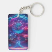 時間のツリー キーホルダー (裏面)