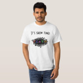 時間のティーを示して下さい! Tシャツ (正面フル)