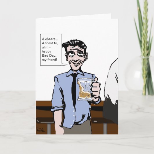 時間のハッピーバースデーカード カード (正面)