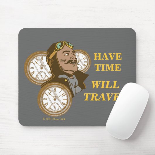 時間のマウスパッドを持って下さい マウスパッド (マウス)