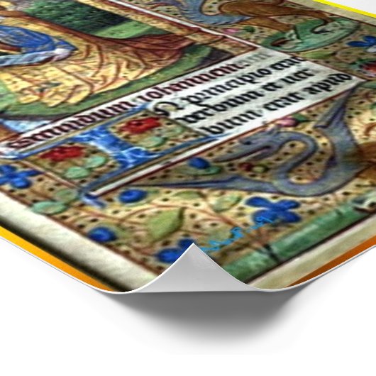 時間の予約 ポスター (角)