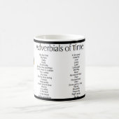 時間の副詞 コーヒーマグカップ (中央)