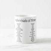 時間の副詞 コーヒーマグカップ (中央)