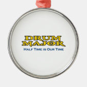 時間の半分は我々の時間だ メタルオーナメント (正面)