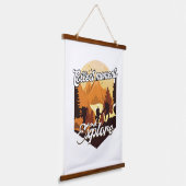 時間の収集と探索 吊り下げ型タペストリー (傾斜あり)