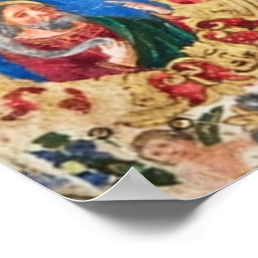 『時間の告知』からのリーフ ポスター (角)