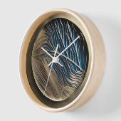 時間の壁 壁時計 (傾斜)