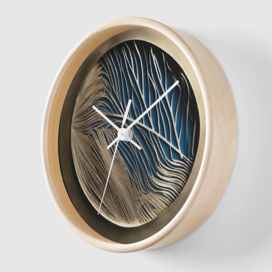 時間の壁 壁時計 (傾斜)