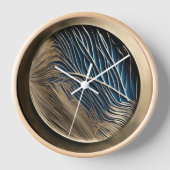 時間の壁 壁時計 (正面)