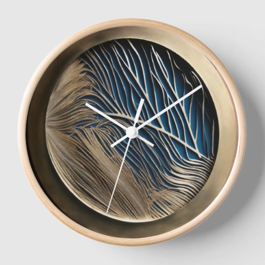 時間の壁 壁時計 (正面)