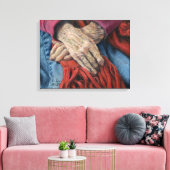 「時間の手」 キャンバスプリント (インサイチュ (リビング))