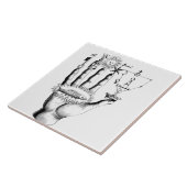 時間の手 タイル (側面)