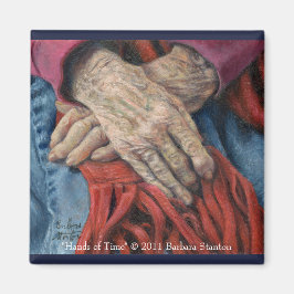 「時間の手」磁石 マグネット