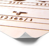 時間の断片 ポスター (角)